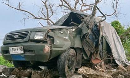 Laka Tunggal di Sampang, Anggota TNI Tewas