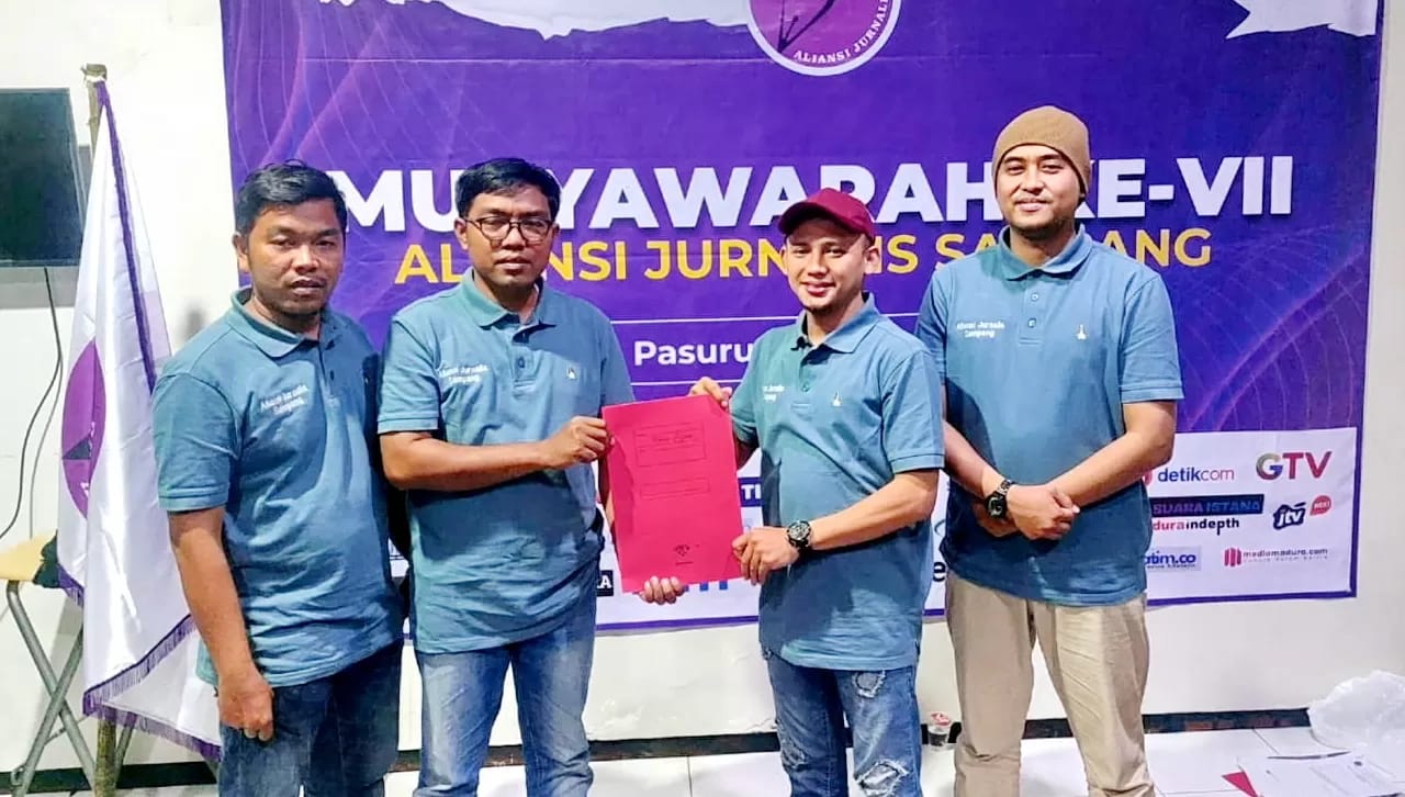 Hendriyanto Nahkodai Aliansi Jurnalis Sampang Periode 2025-2026