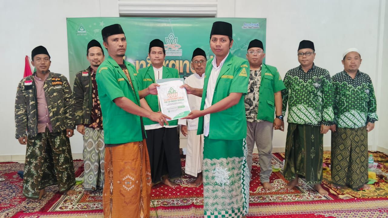 Aklamasi, Gus Acong Terpilih Ketua PAC Ansor Jrengik 2025-2028