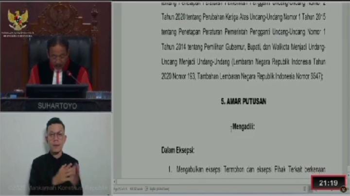 MK Tolak Permohonan Mandat, Jimad Sakteh Menang di Pilkada Sampang 2024