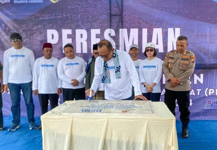 HCML Resmikan Gedung Serbaguna Harmoni di Pulau Mandangin