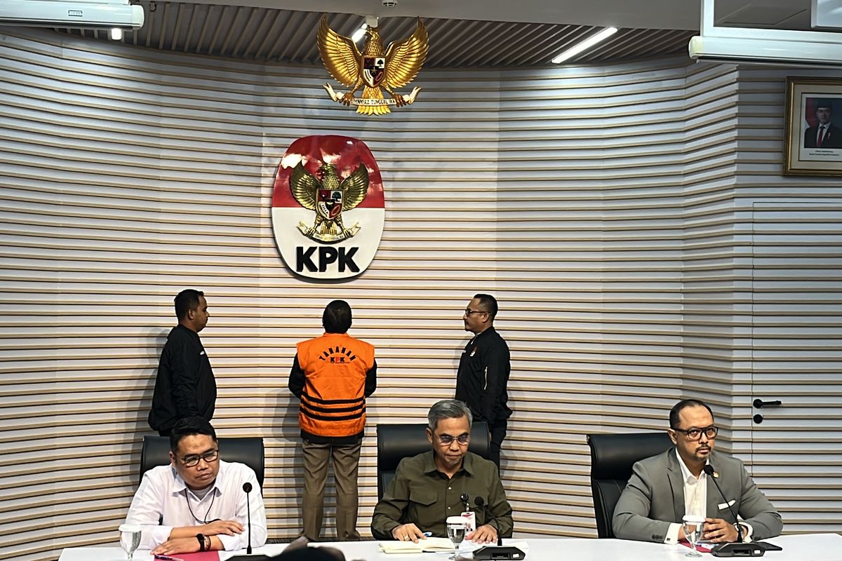 Sekjen PDI-P Hasto Kristiyanto Resmi Ditahan KPK