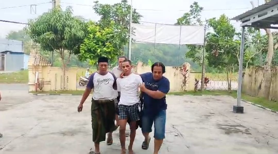 Terduga Pelaku Curanmor Ditangkap Polisi di Pasar Tambelangan