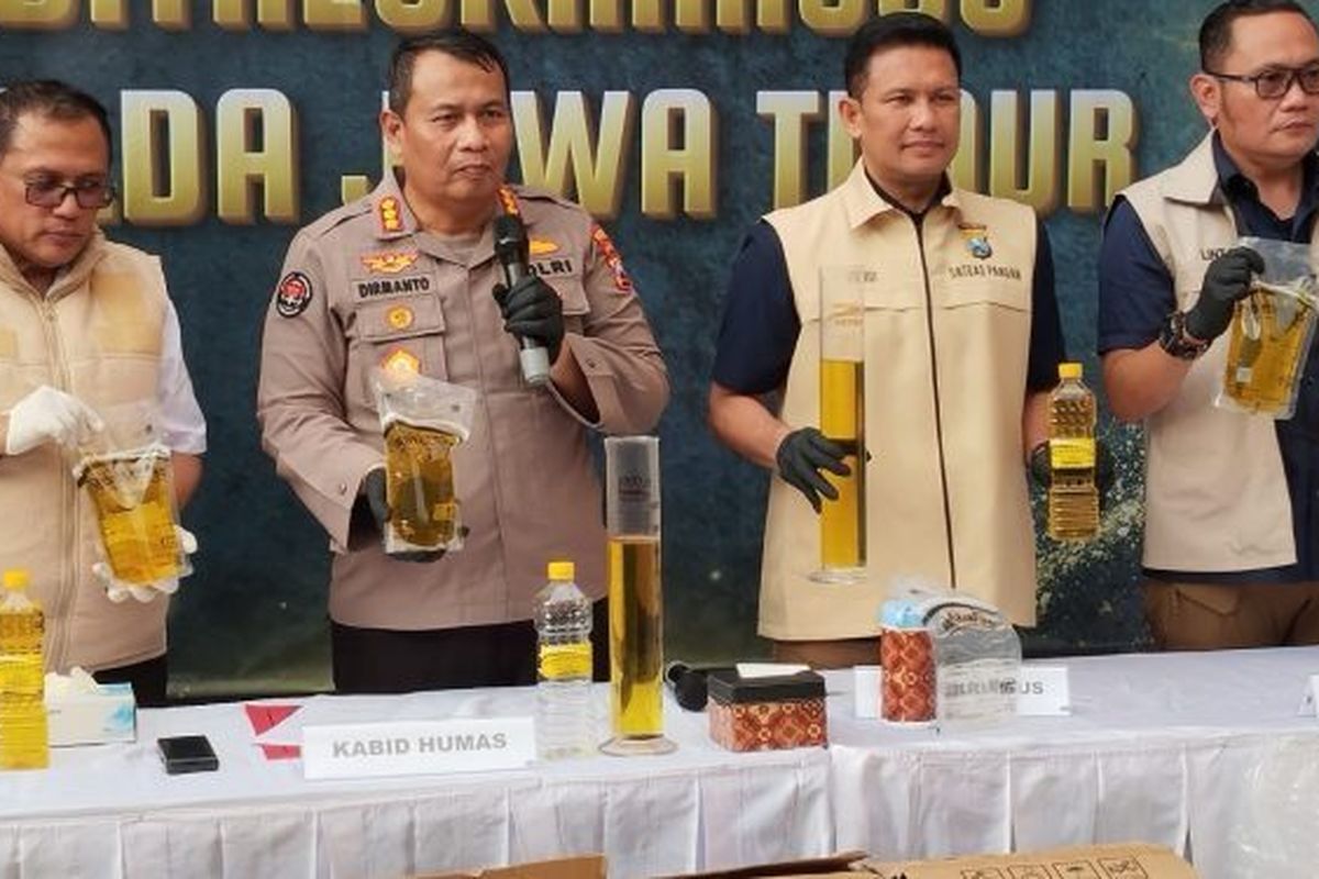 Polda Jatim Bongkar Kecurangan Produsen MinyaKita di Sampang dan Surabaya