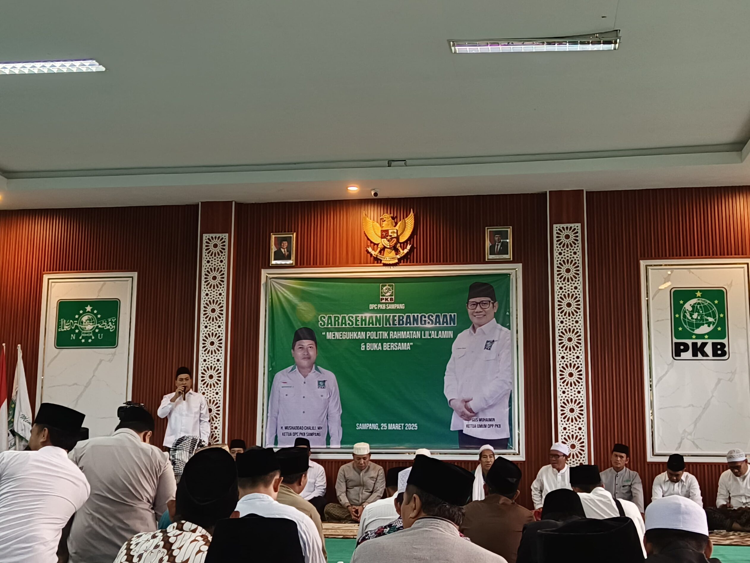 Gelar Sarasehan Kebangsaan, DPC PKB Komitmen Dukung Kepemimpinan Slamet Junaidi-Ahmad Mahfudz