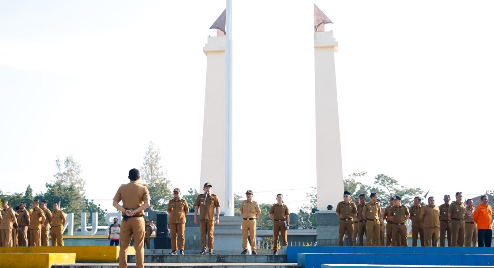 Pimpin Apel Bersama Pasca Lebaran, Bupati Sampang Tekankan Kedisiplinan dan Peningkatan Pelayanan Publik