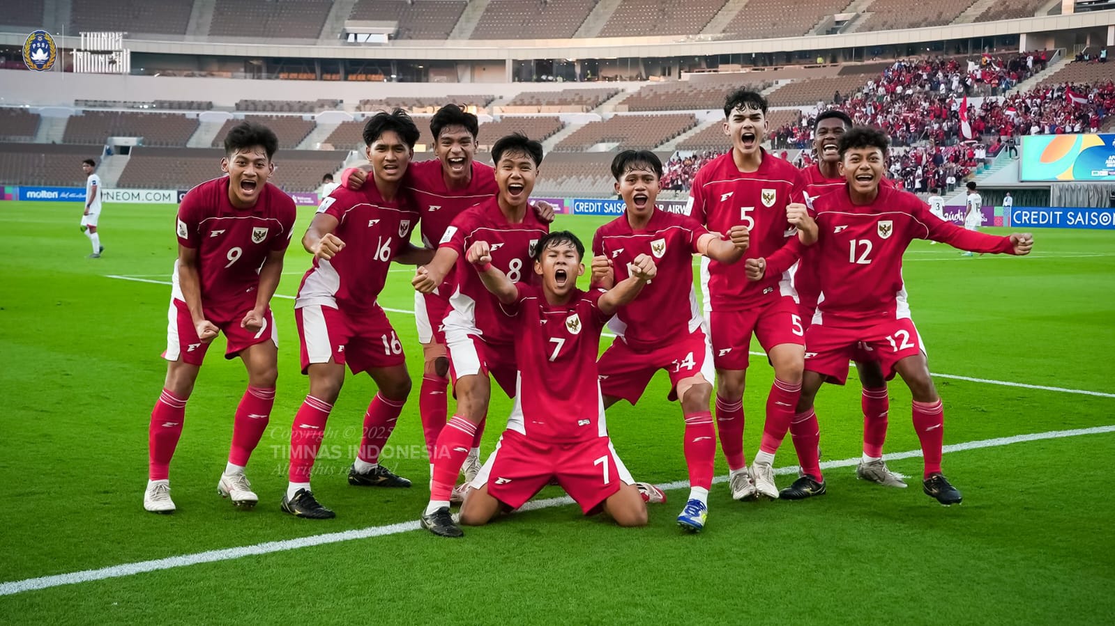 Menang 4-1 atas Yaman, Timnas Indonesia U-17 Lolos Piala Dunia U-17 2025