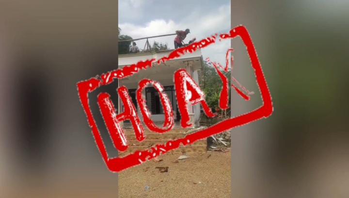 Hoax! Vidio Viral Pembongkaran Rumah di Sampang karena Perceraian