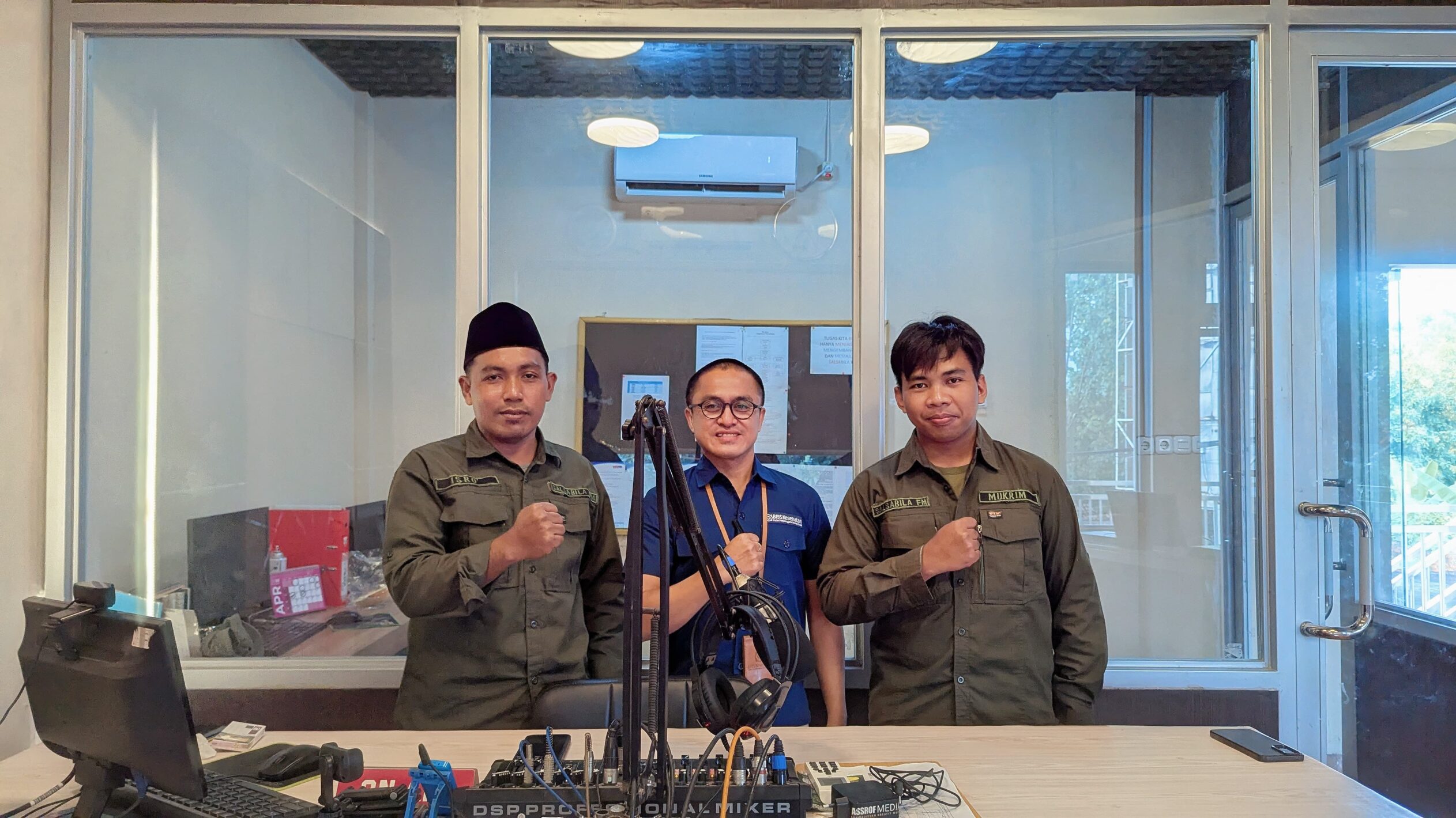 Perkuat Sinergi, BPJS Kesehatan Pamekasan Kunjungi Radio Salsabila FM