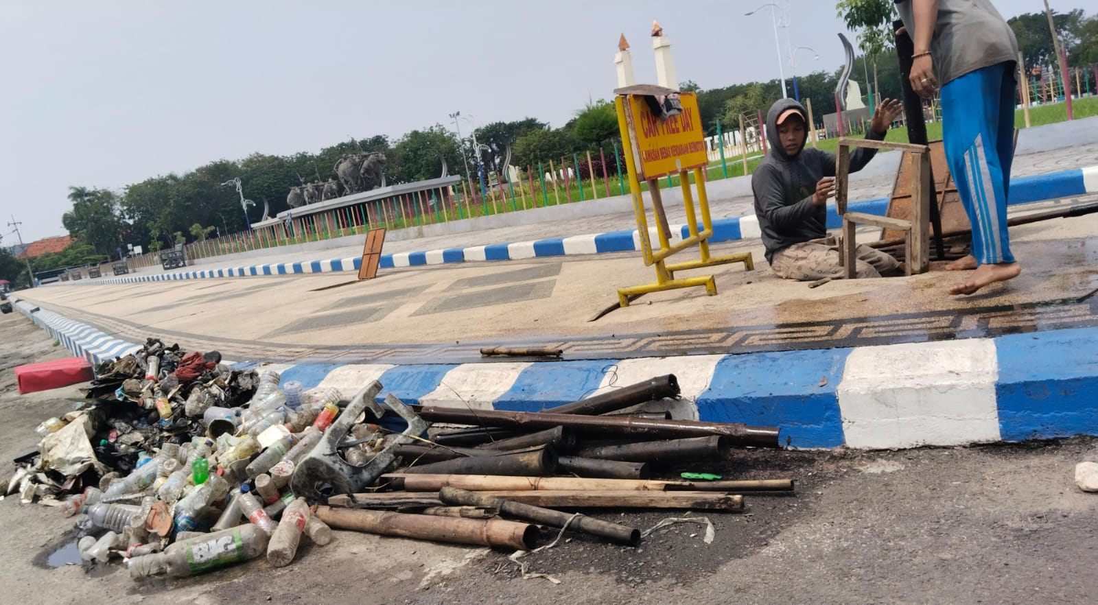 Jadi Penyebab Banjir, Drainase Tersumbat Sampah Akhirnya Dibersihkan