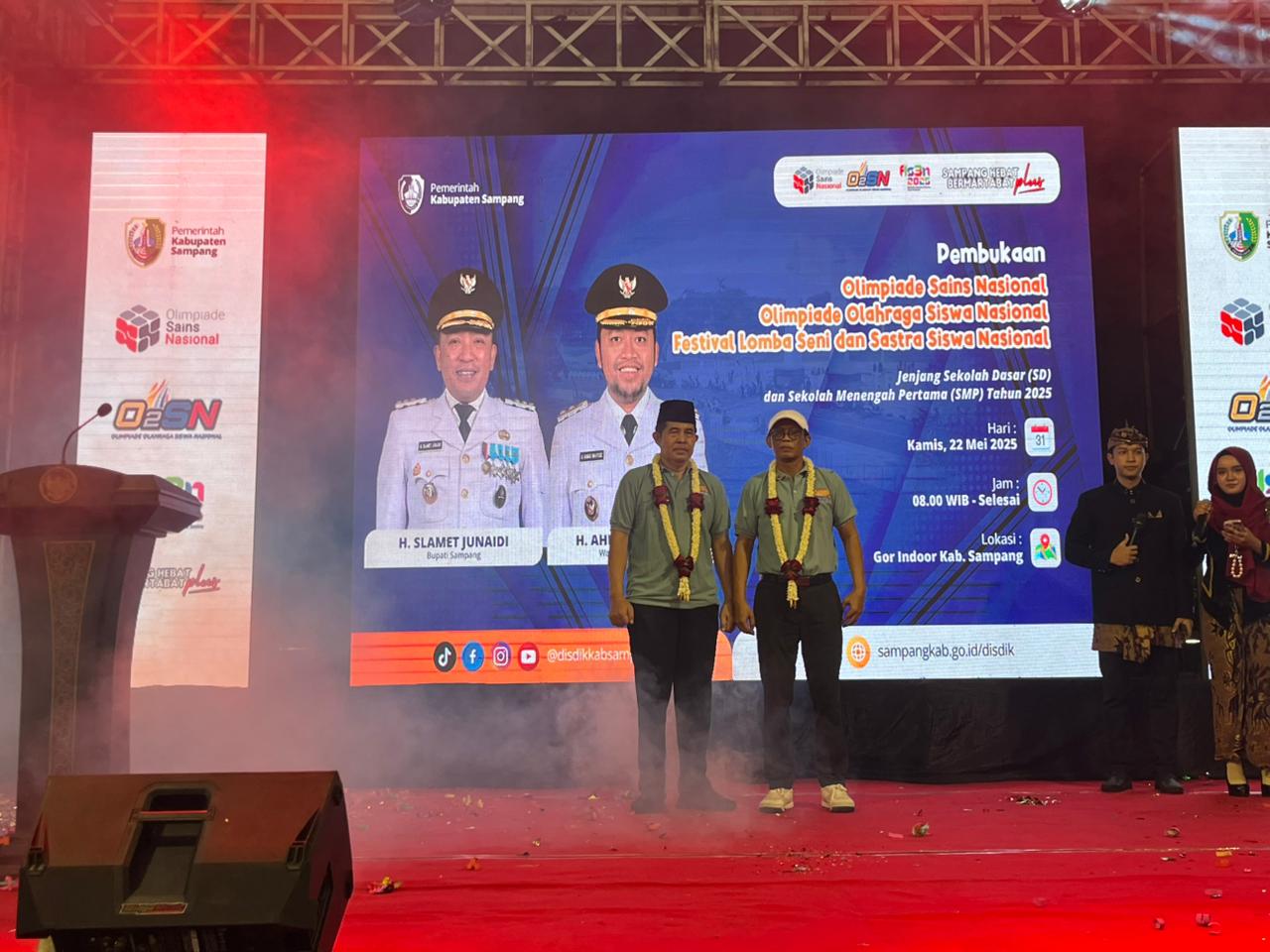 Kembangkan Kreativitas Siswa, OSN, O2SN, dan FLS2N Resmi Dibuka di Sampang