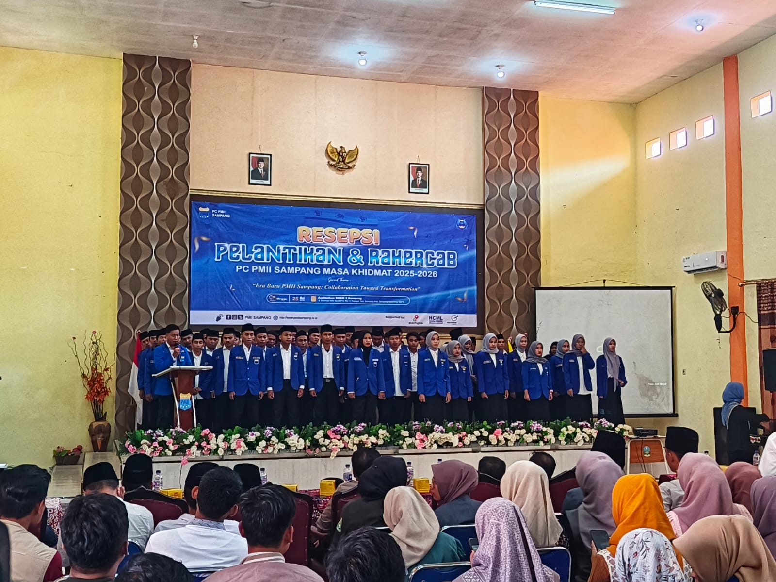 Resmi Dilantik, PMII Sampang Komitmen Bangun Kolaborasi Strategis