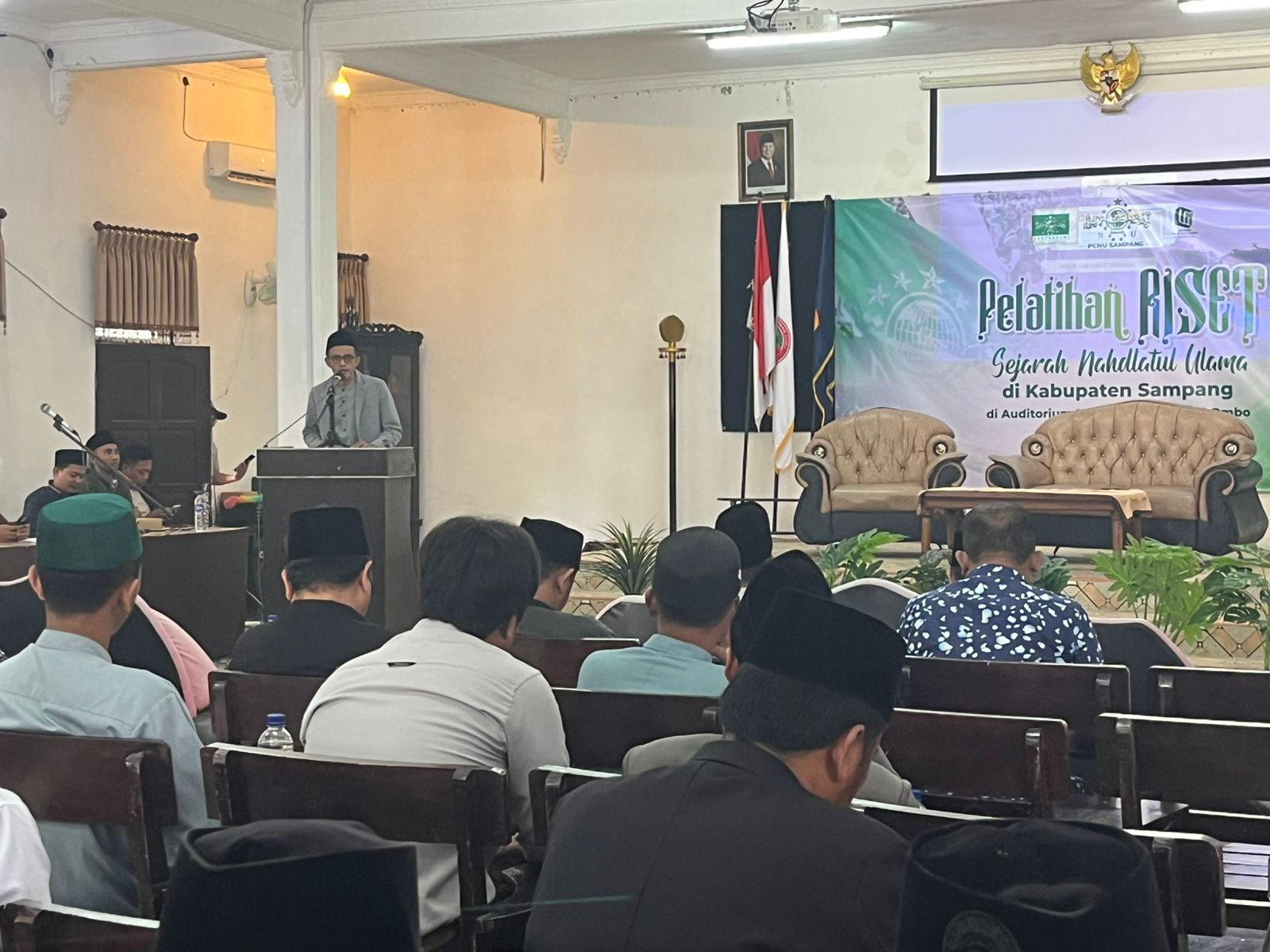 Lakpesdam-LTN Gelar Pelatihan Riset dan Penulisan Sejarah NU Sampang