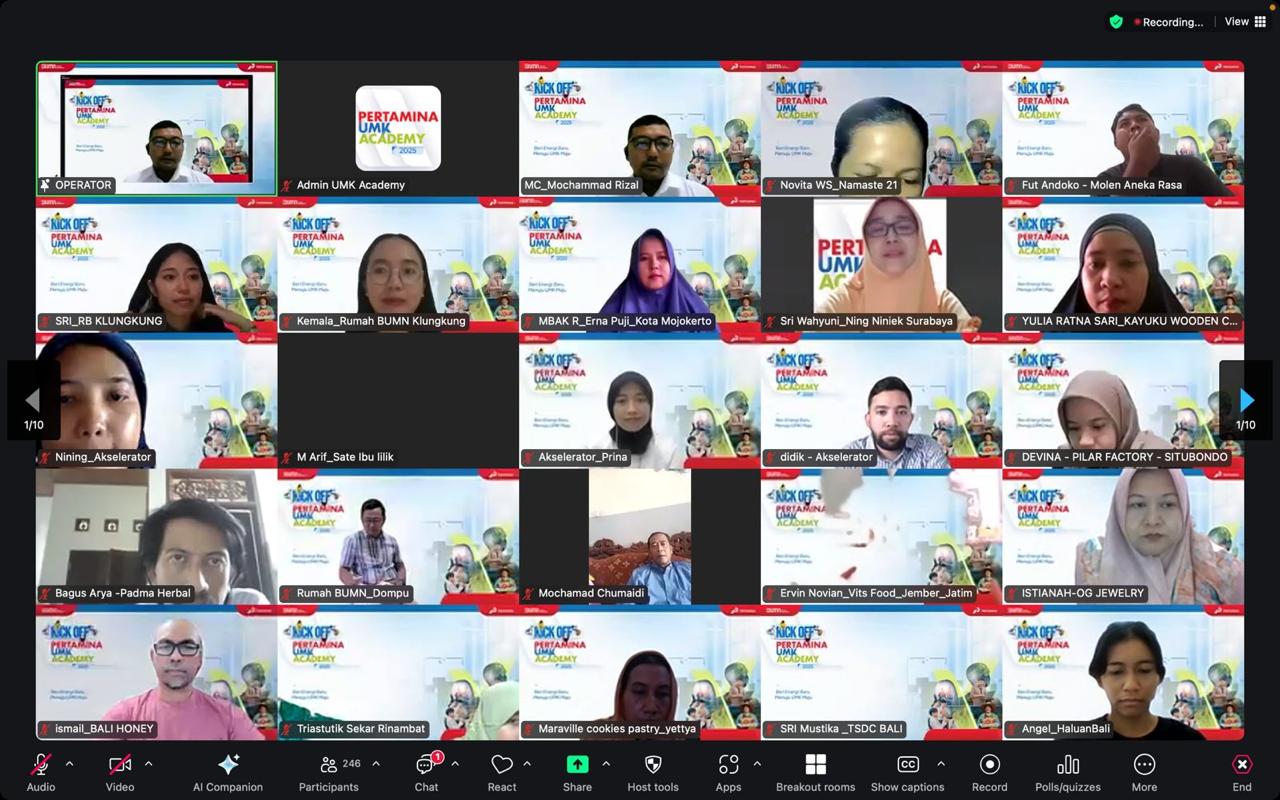 288 Mitra Binaan di Jatimbalinus Siap Naik Kelas bersama Pertamina UMK Academy 2025