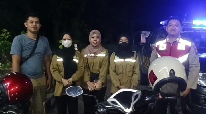 4 Mahasiswi Minta Kawalan Polisi saat Melintas di Kawasan Gunung Gigir Bangkalan