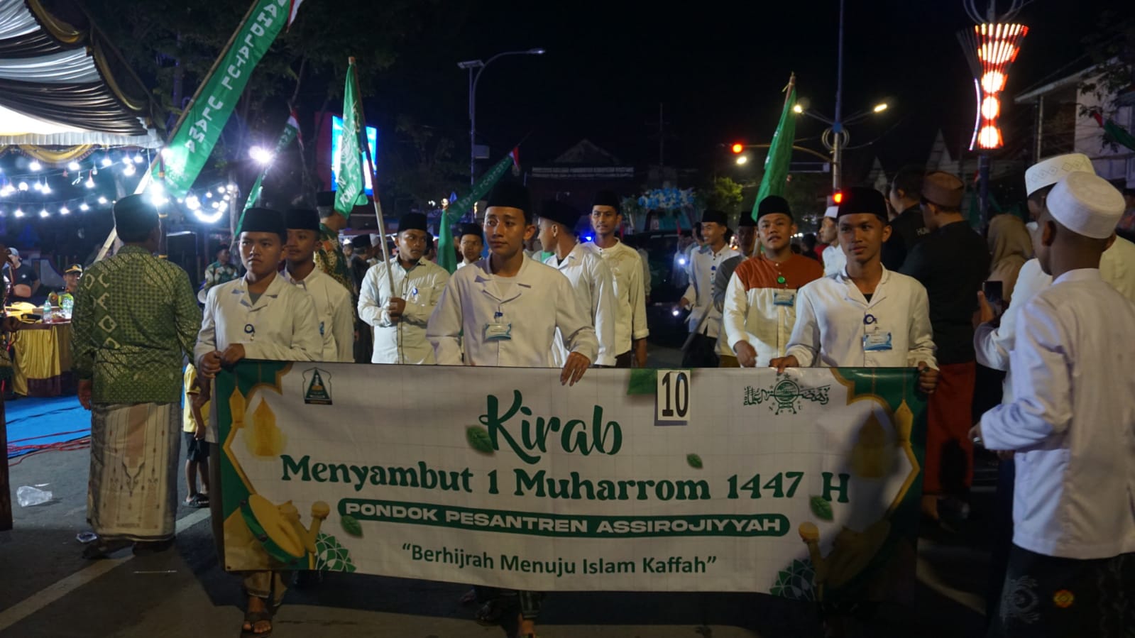 Sambut Tahun Baru Islam, MWC NU Sampang Gelar Pawai Muharram