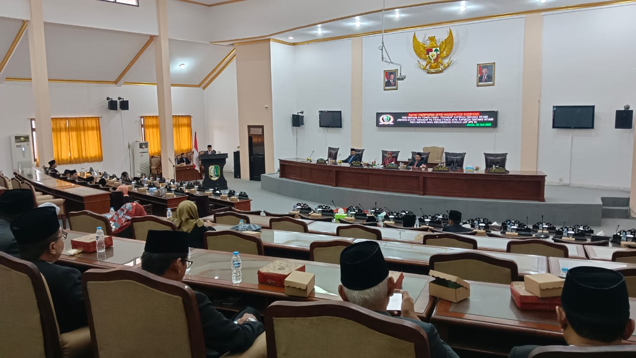 Fraksi-fraksi DPRD Sampang Sampaikan Pandangan Umum terhadap RPJMD 2025-2029
