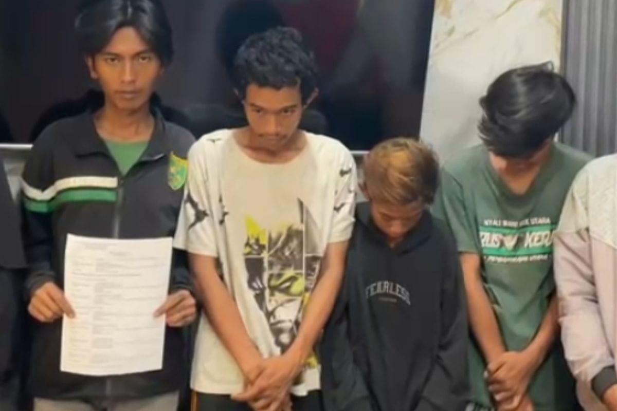 Curi Ponsel di Bangkalan, 4 Pengamen Asal Surabaya Ditangkap Warga