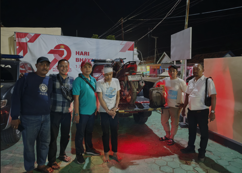 Diteriaki Emak-Emak, Maling Kotak Amal di Sampang Hampir Diamuk Massa