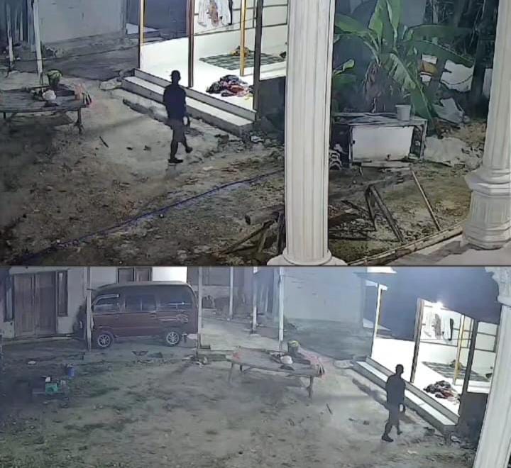 Terekam CCTV, Maling Pakaian Dalam Wanita di Sampang Resahkan Warga