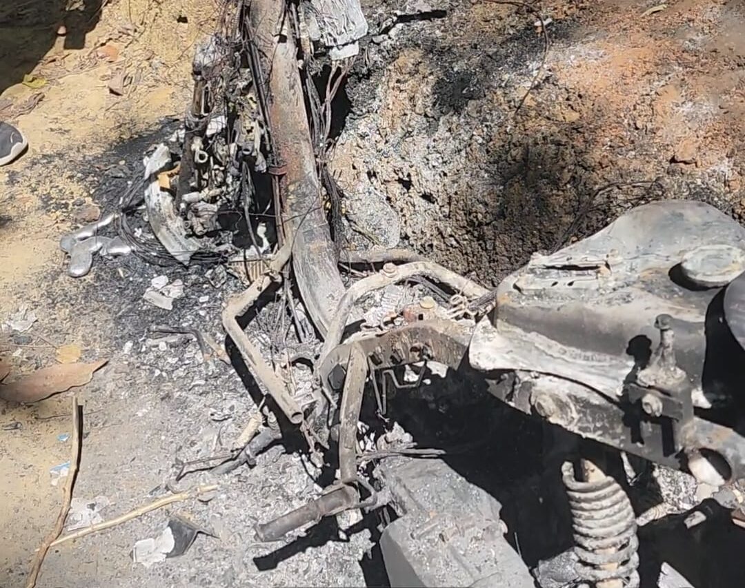 Motor Warga di Sampang Diduga Dibakar OTK