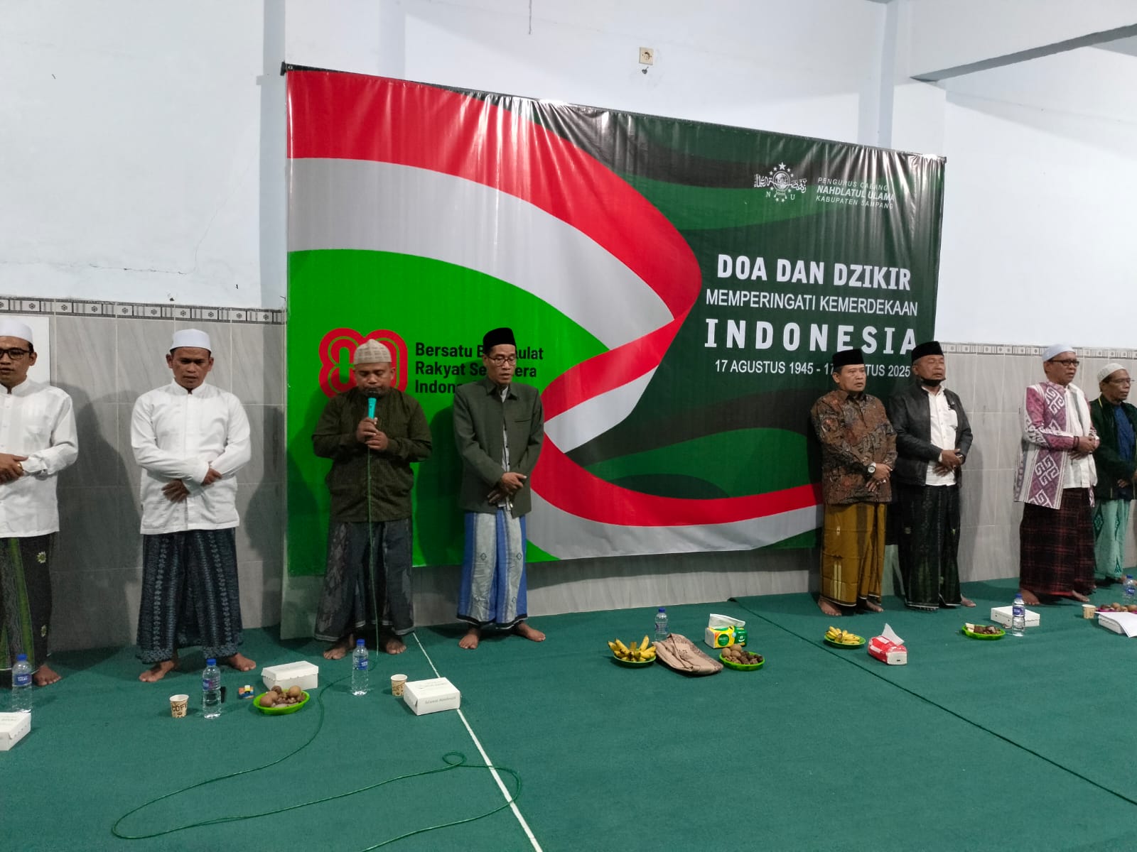 PCNU Sampang Gelar Doa dan Dzikir Kemerdekaan HUT ke-80 RI