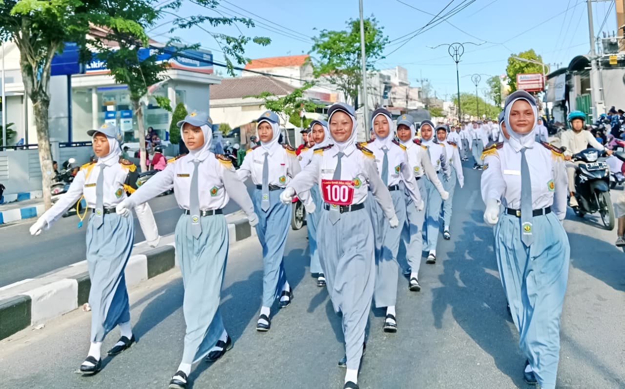 Lomba Gerak Jalan di Sampang Tidak Dianggarkan APBD, Marnilem: Semua Murni dari Sponsor