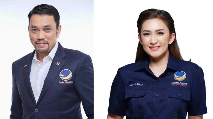 NasDem Resmi Nonatifkan Ahmad Sahroni dan Nafa Urbach dari DPR