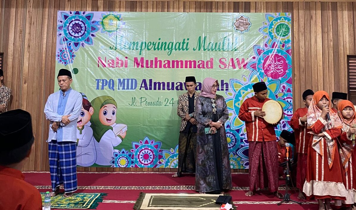 TPQ Al-Muawanah Peringati Maulid Nabi, Tingkatkan Kecintaan terhadap Ajaran Islam