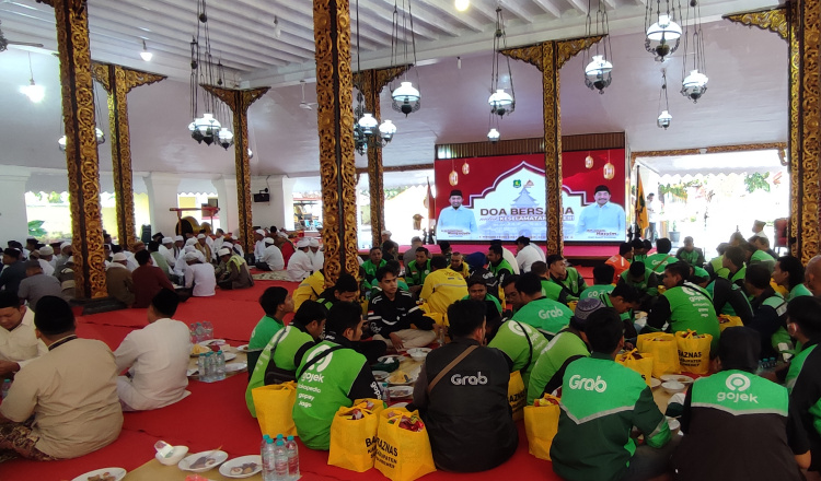Pemkab Sumenep bersama Komunitas Ojol Gelar Doa Bersama untuk Keselamatan Negeri
