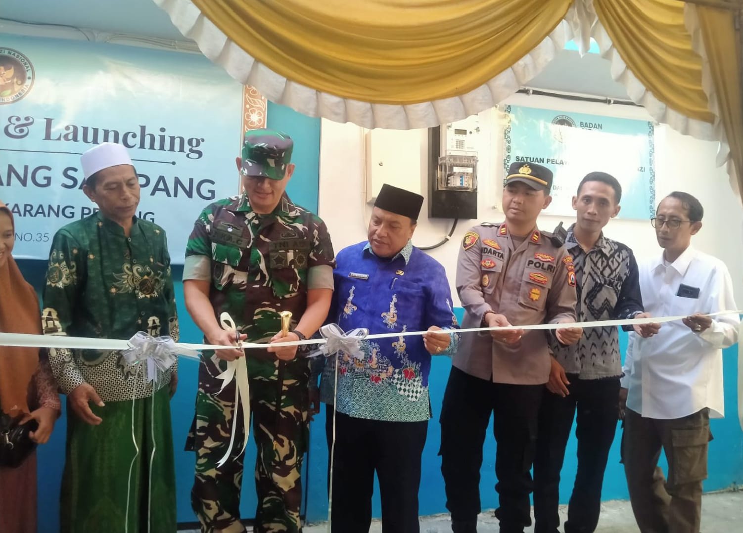 Dapur MBG Dalpenang Resmi Dibuka, Penyaluran Makanan Dimulai 8 September 2025