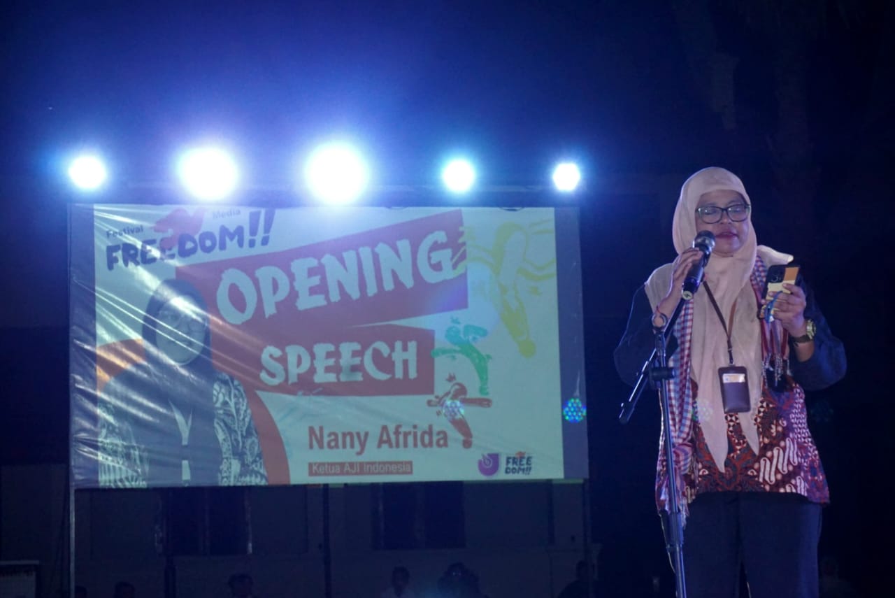 Festival Media 2025 Dibuka di Makassar, AJI: Demokrasi Kita Sedang Sakit