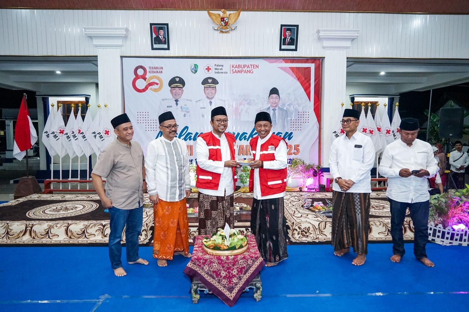 PMI Sampang Rayakan Hari Jadi ke-80, Wabup: Semoga Konsisten Membantu Masyarakat