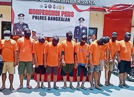 Operasi Tumpas Semeru, Polres Bangkalan Ungkap 16 Kasus Narkoba