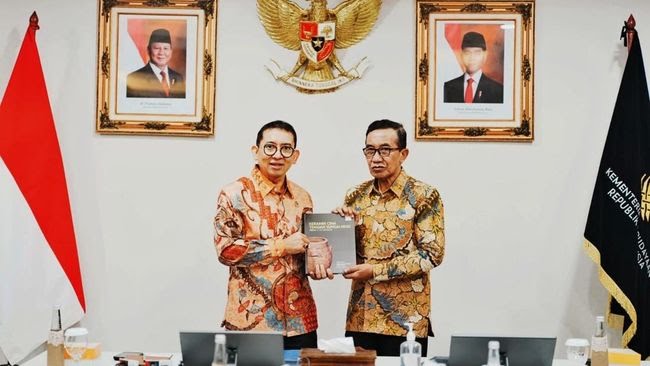 Bahas Revitalisasi Warisan Budaya, Bupati Pamekasan Temui Menbud Fadli Zon