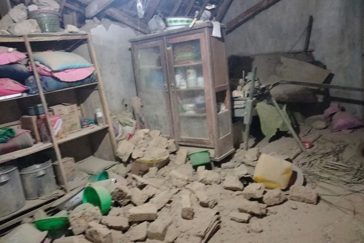 BNPB Catat 4 Rumah Rusak Terdampak Gempa Sumenep
