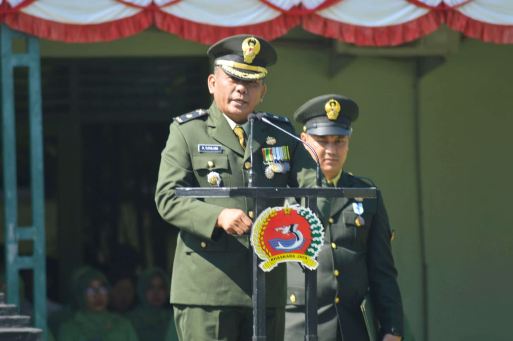 Upacara HUT Ke 80, Kodim 0828 Sampang: TNI Benteng Terakhir dalam Melindungi Bangsa