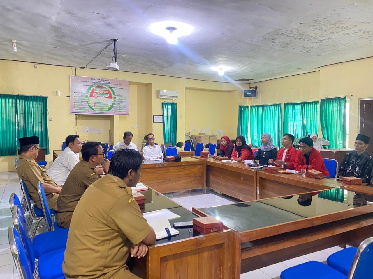 Datangi Kantor Dinsos, GMNI Sampang Bongkar Dugaan Penyelewengan PKH