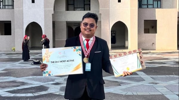 Syaiful Bahri, Alumni Pesantren di Bangkalan yang Ikut Konferensi Santri Mendunia di 3 Negara