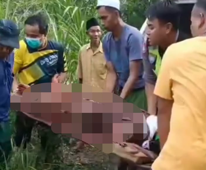 Mayat Tanpa Identitas Ditemukan di Desa Samaran, Diduga Korban Pembacokan