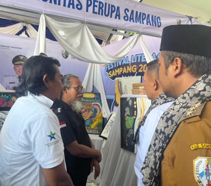 Dorong Kreativitas Pengunjung, KPS Ramaikan Festival Literasi Sampang