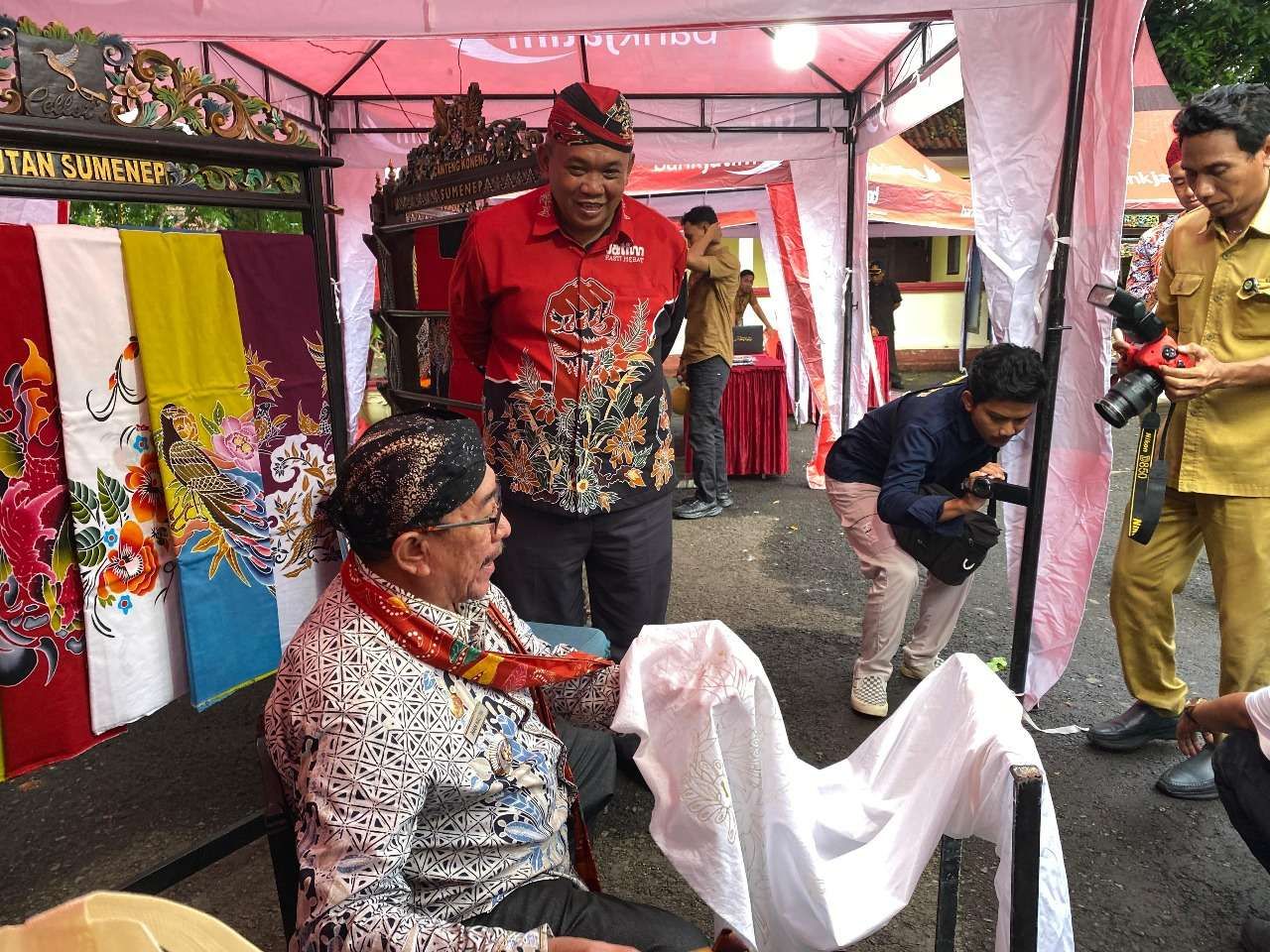 Batik Karya Warga Binaan Rutan Sumenep Curi Perhatian Investor di SIS 2025