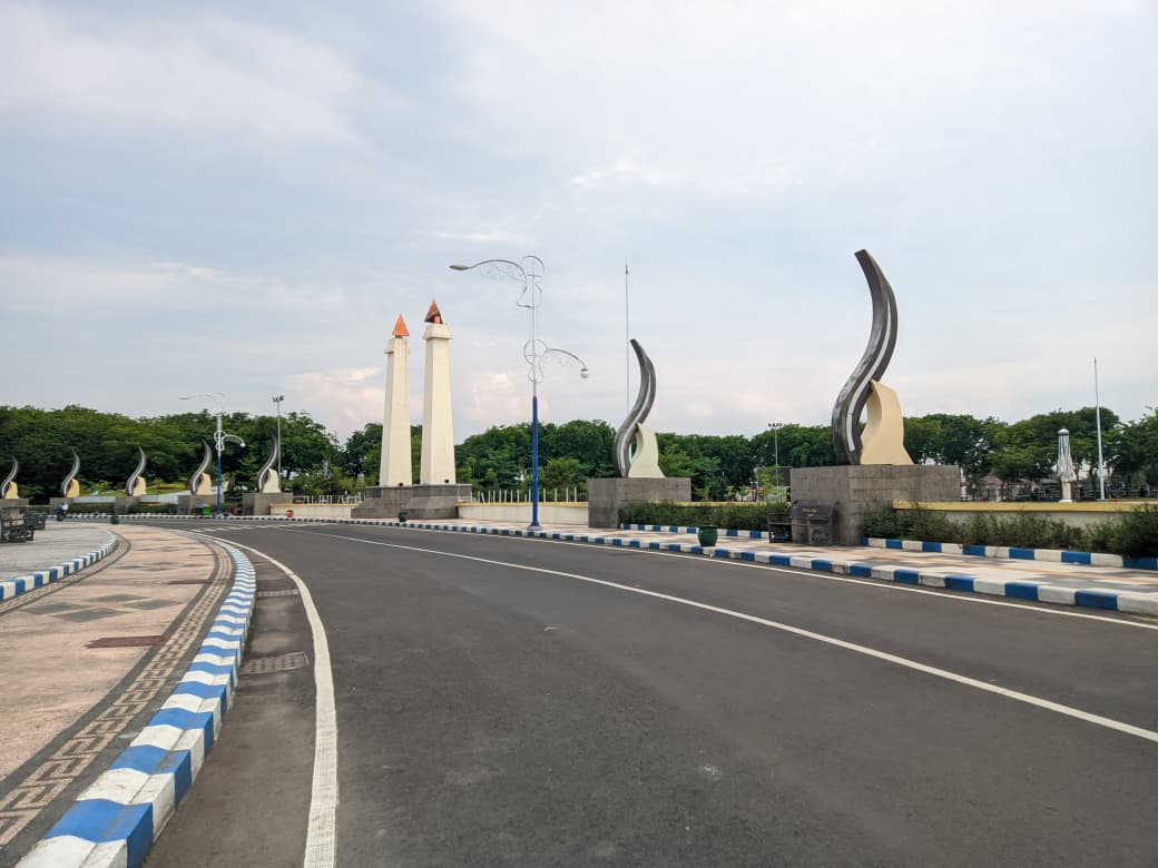 Perbaikan Alun-Alun Trunojoyo Tertunda, DLH Perkim Sampang Tunggu Anggaran 2026