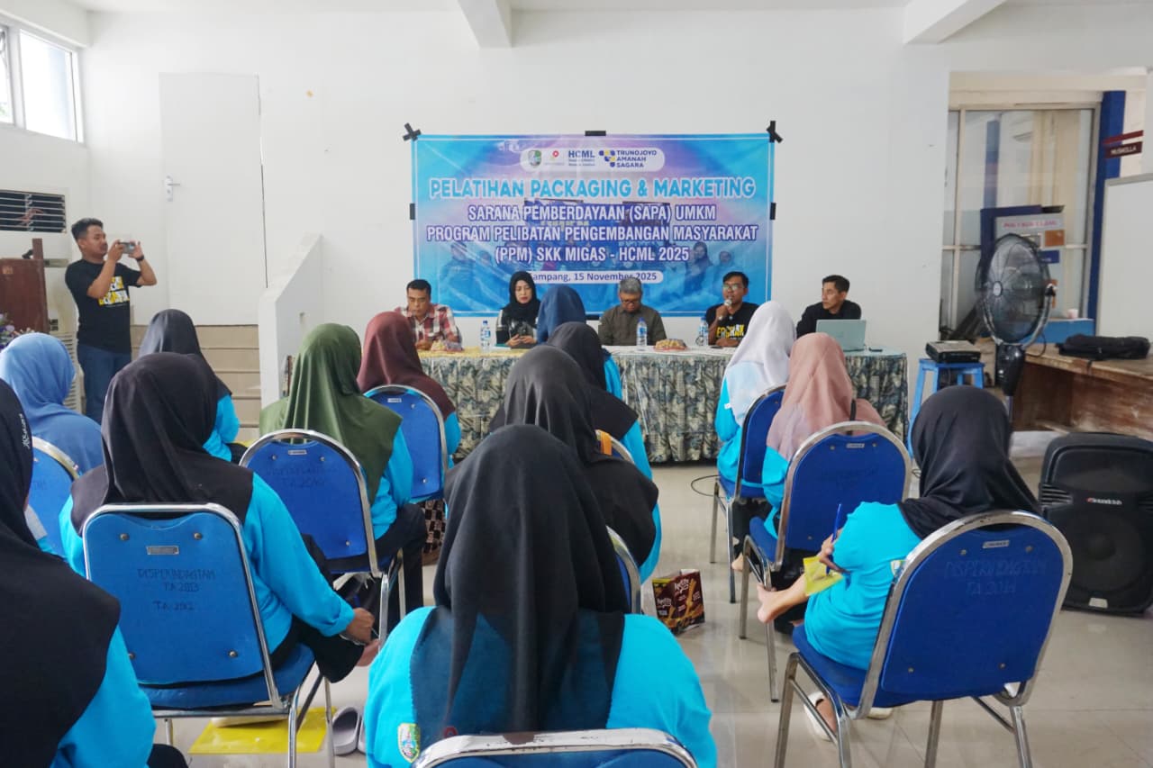 HCML Latih 15 Pelaku UMKM Mandangin Pasarkan Produk Secara Digital