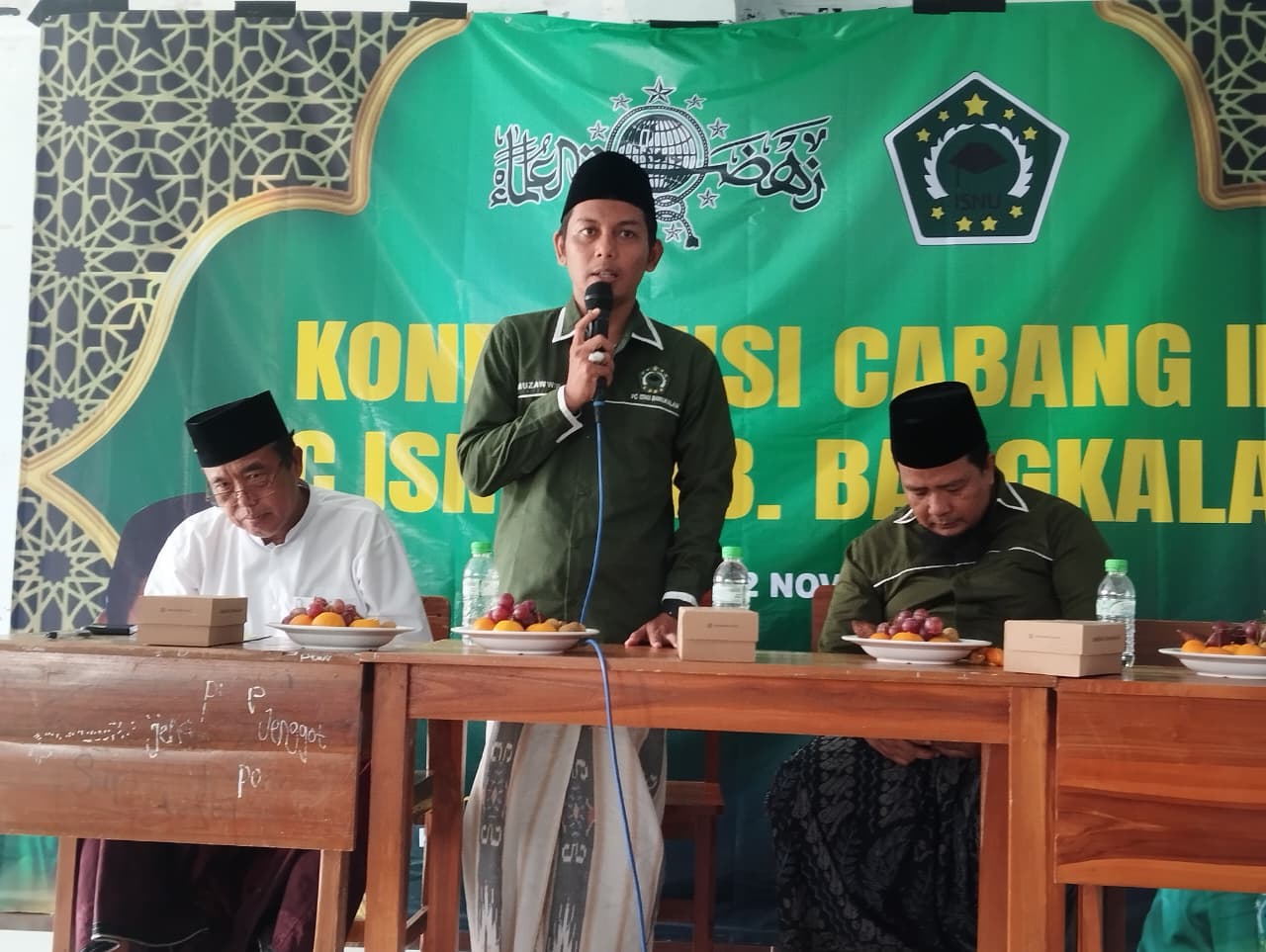 Ra Muzawwir Syafik Nakhodai ISNU Bangkalan 2025-2029, Ini Pesan Khusus KH Makki Nasir