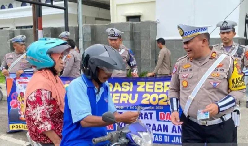 Operasi Zebra Semeru, 6.870 Pelanggar Lalu Lintas di Pamekasan Ditindak