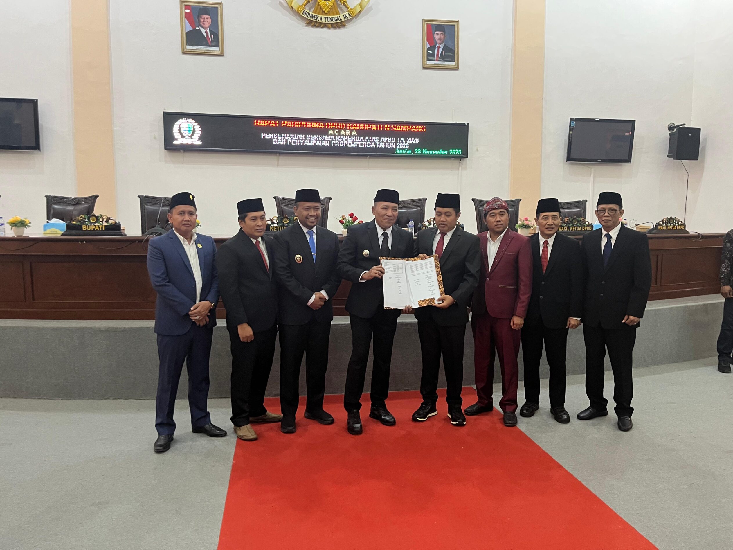 DPRD dan Pemkab Sampang Setujui RAPBD 2026 Rp1,98 Triliun, Prioritaskan Infrastruktur Hingga Pilkades