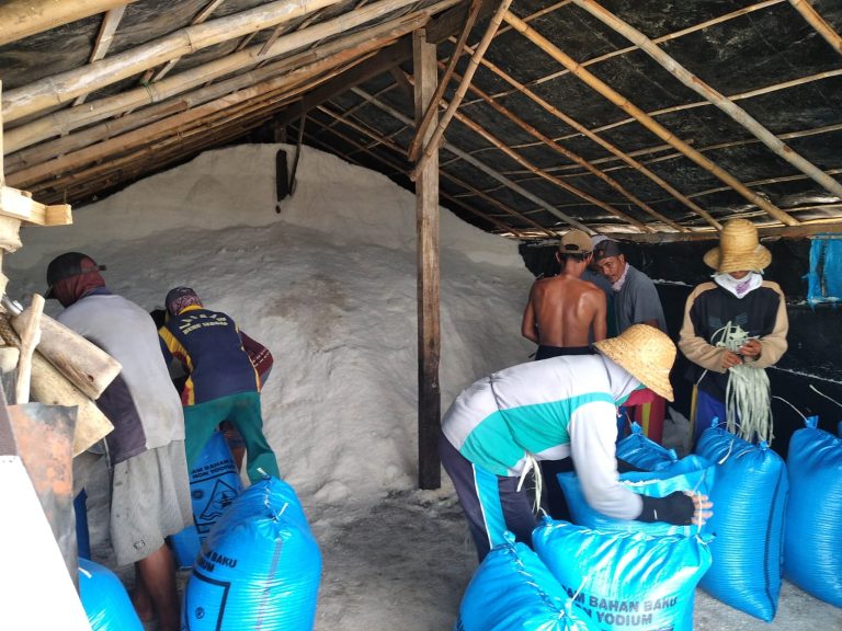 Produksi Tahun Ini Merosot, Pengusaha Sampang Tuntut PT Garam Stabilkan Harga