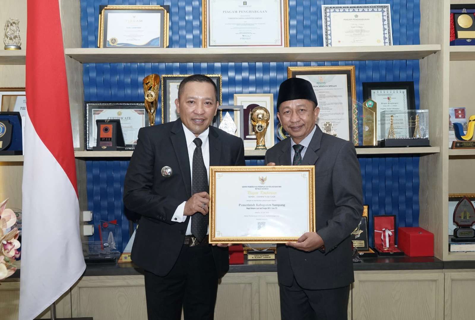 Sampang Raih Penghargaan Kabupaten Layak Anak Peringkat Madya Tahun 2025