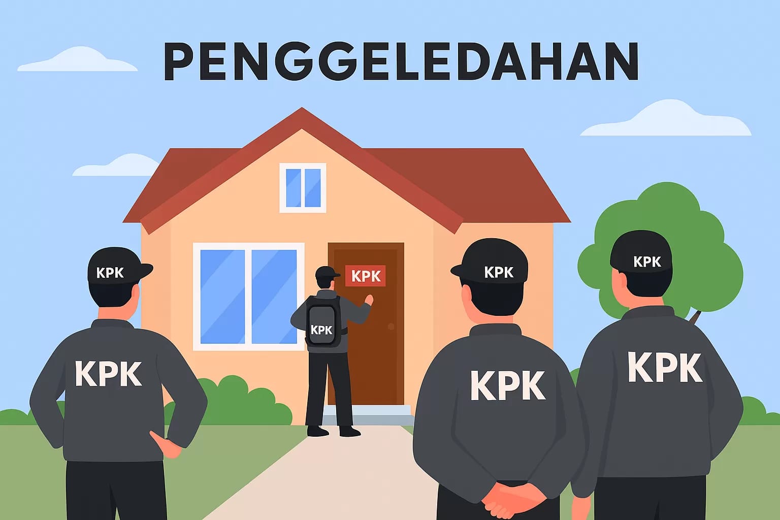 KPK Geledah Rumah Dirut Perumda di Bangkalan, Diduga Terkait Kasus Korupsi Bupati Sugiri